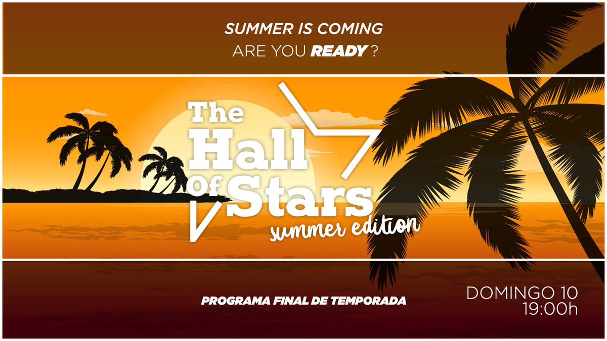 TheHallOfStars's tweet photo. ¡Mañana cerramos temporada de radio con #RadioTHOS30!
Podrás seguir nuestra despedida en directo junto a muchas sorpresas para muchos muchos fandoms, ¡y con muchas sorpresitas para verano☀️💛!
Os esperamos por #Periscope a partir de las 19H 🔥 https://t.co/0edEln03Ox