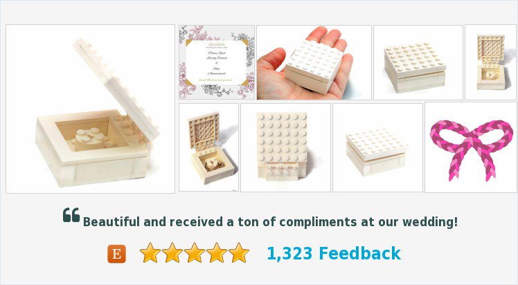 DivinityBraid's tweet image. Wedding Ring Box made with real Lego Bricks ~ Engagement ring box - Handmade with Official Bricks #Lego #LegoRingBox #RingbearerBox #wedding #decoration #ringbearerpillow 
etsy.com/DivinityBraid/…
(Tweeted via PromotePictures.com)