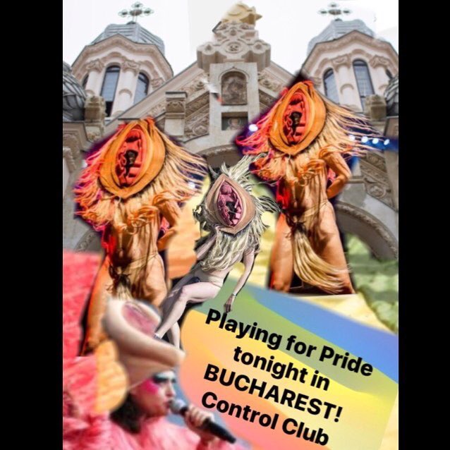 peaches's tweet image. ‘Cunt’ wait for tonight! @clubcontrol turn up!
#bucharestpride #controlclub #msrita #federicadauri #tallulahfreeway
