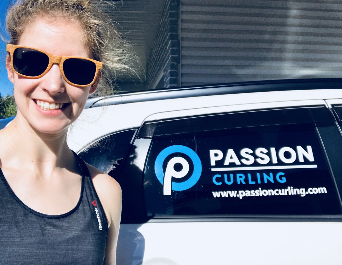 PassionCurling's tweet photo. After a 2h bath in and out, the Passion Curling mobile is ready to roll again! #curlingdevelopment #summertime #timetofinishthoseprojects https://t.co/YfhayWfN1i