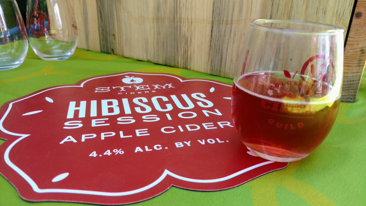 HeidiTown's tweet photo. We think @stemciders is making some of the best #cider in the #Colorado right now! The new Hibuscus is absolutely delicious. Not too sweet but a little sweet. At #PressedFest in @VisitLongmont.
@CoCiderGuild #ColoradoLive https://t.co/6rcZzX8l62