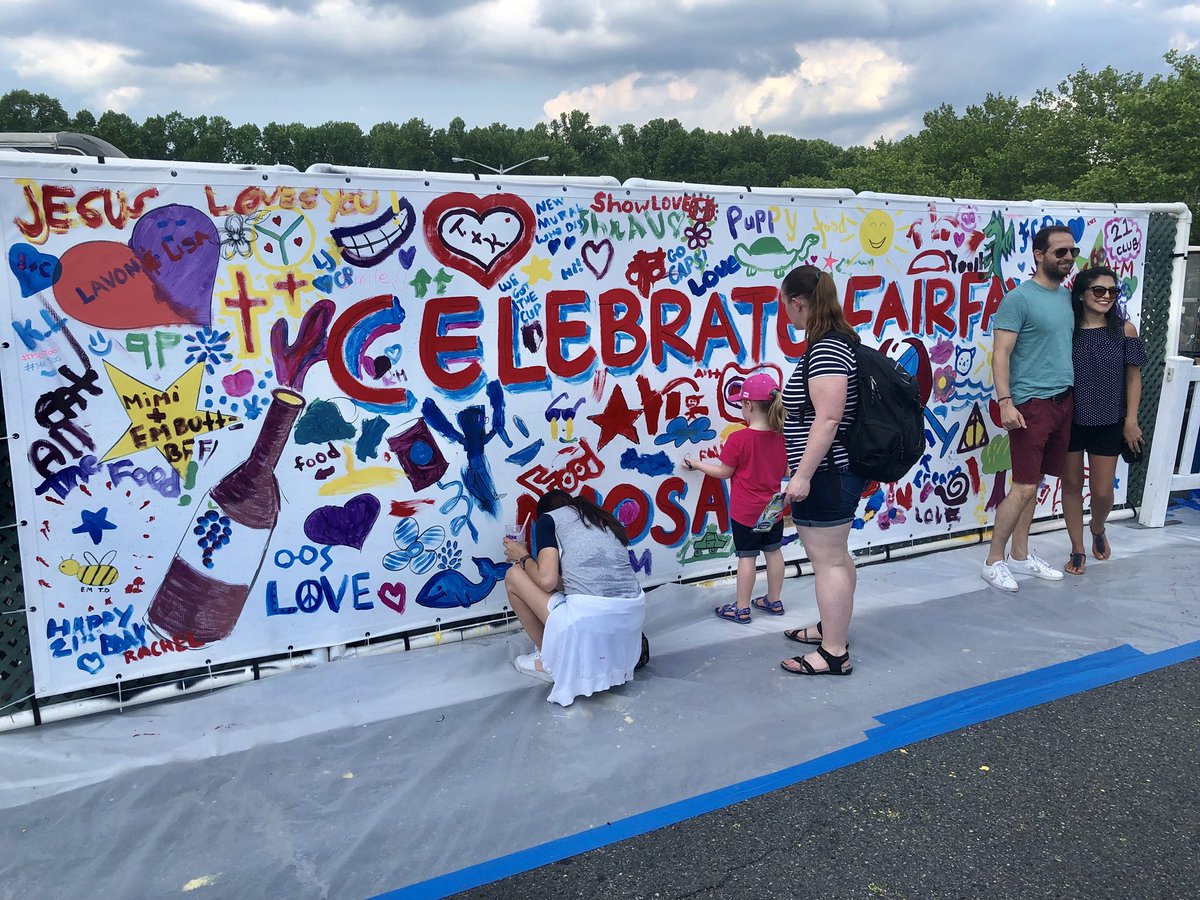 REVOLISM's tweet photo. Lots of activities @CelebrateFFX; come get your #FREE Wellness Screening at the #REVOLISM Mobile Clinic —we are parked in the ‘Hub’ area near the Vintage by @Wegmans & Taste of Virginia (Wine Tasting & Wine Bar)‼️
#Wellness #weightloss #Health #CelebrateFairfax https://t.co/YKVVSBzf5M