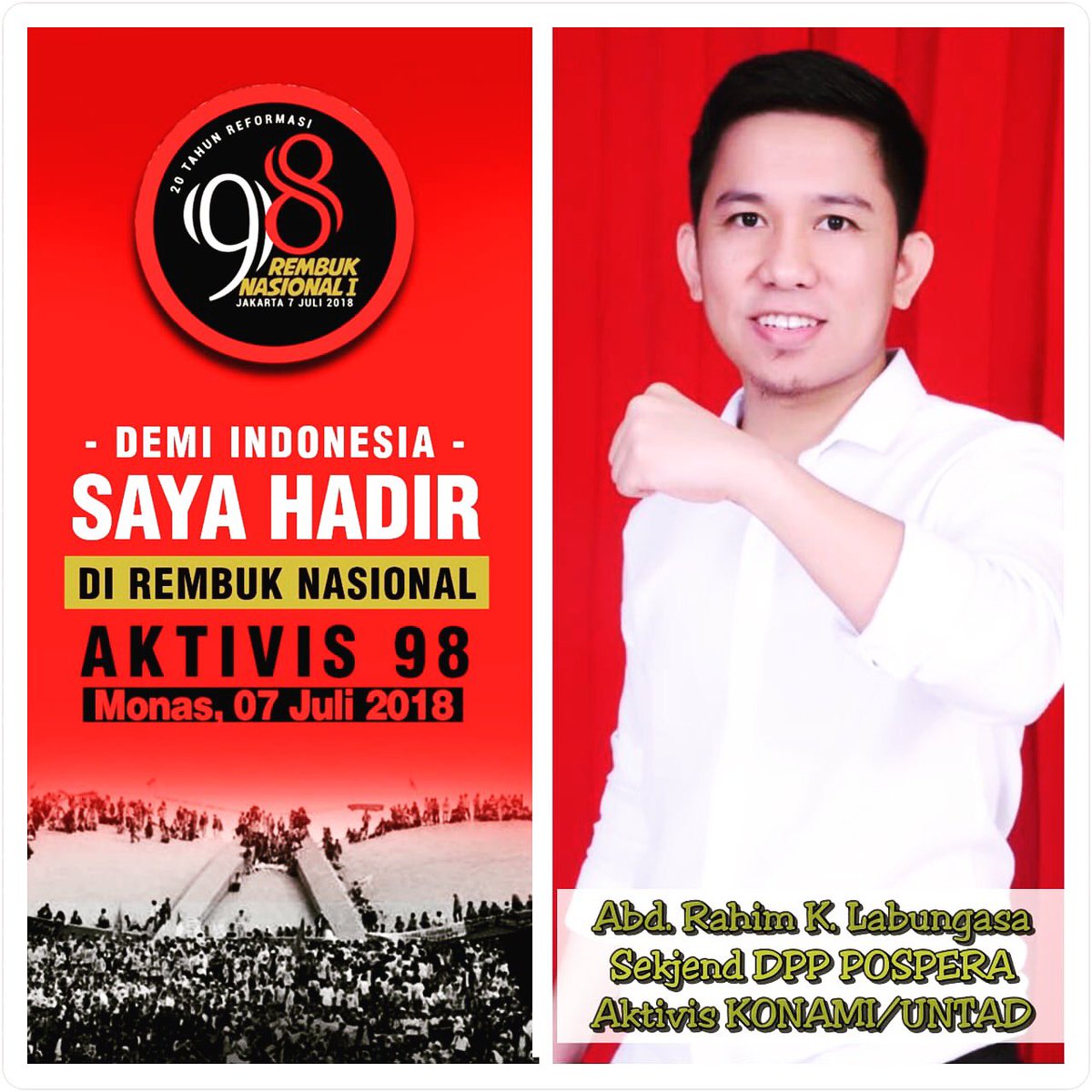 Aim_KL89's tweet photo. Kami Hadir...💪💪💪🇮🇩🇮🇩🇮🇩 https://t.co/9JdHSJDE3v