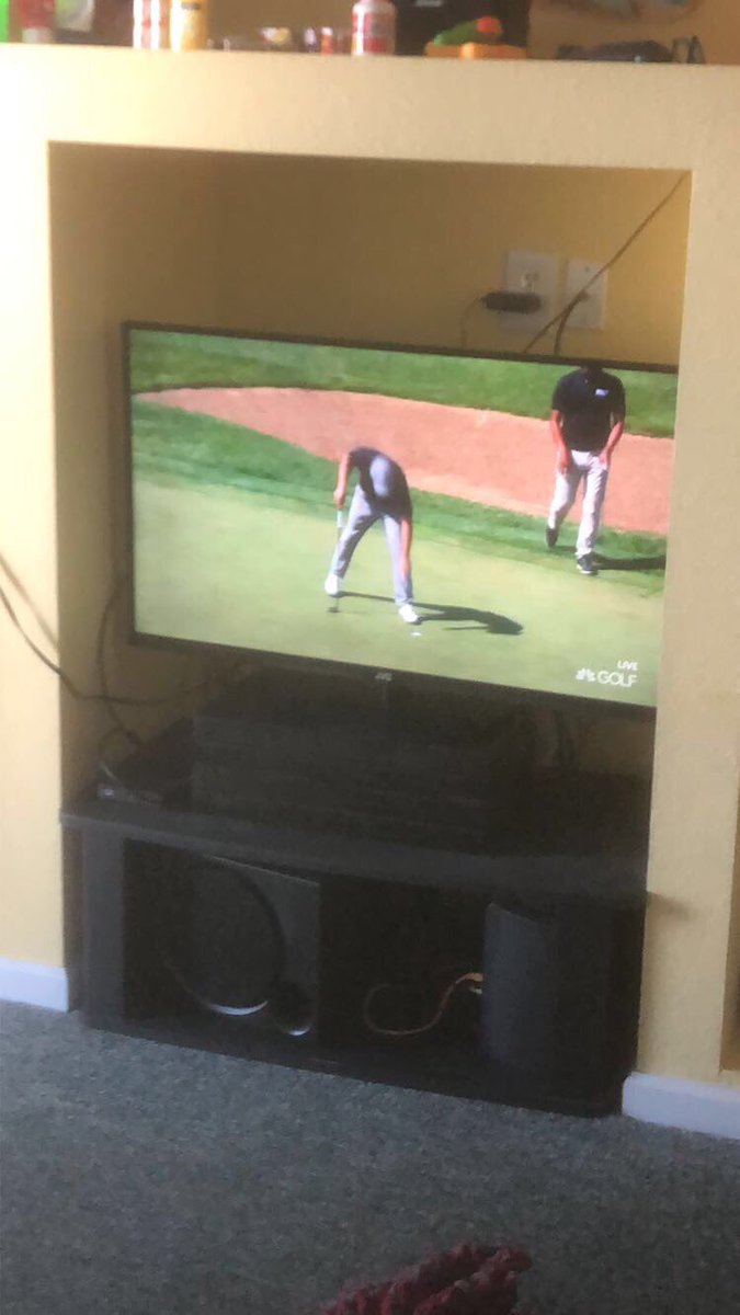 TyStroh's tweet photo. TV shot! #doitfortheLand @JaniseLauren https://t.co/zdQ1ITgZtk