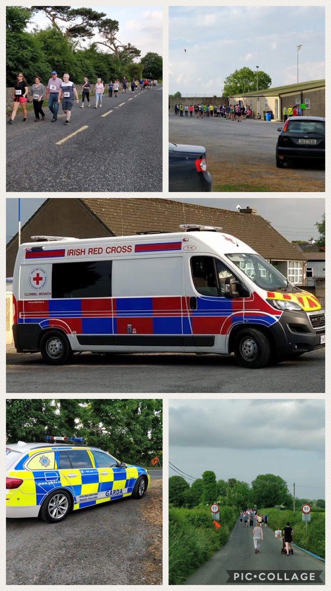 Many thanks to our #Volunteers who were out tonight providing cover at the New Inn 5k, great to work with our colleagues in An Garda Siochana Tipperary. 

#SavingLives #Clonmel #NewInn