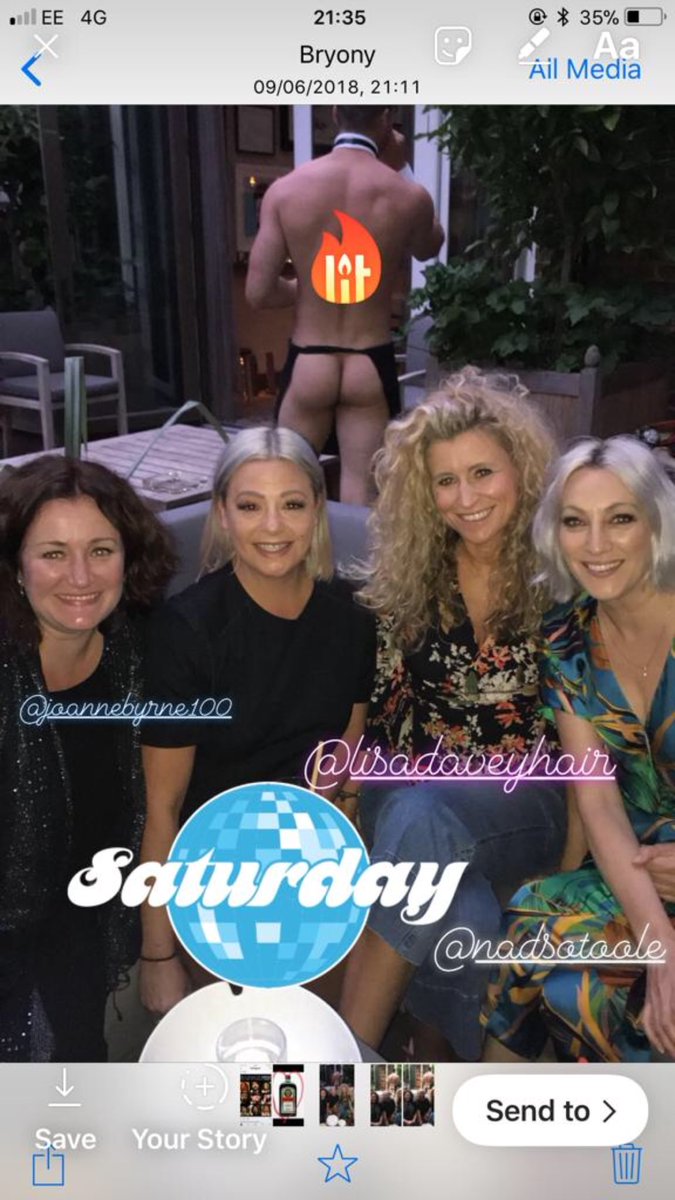 Just your average Saturday night!! #Gardenparty #taras50th #girlsnightin 🙈🙈🙈