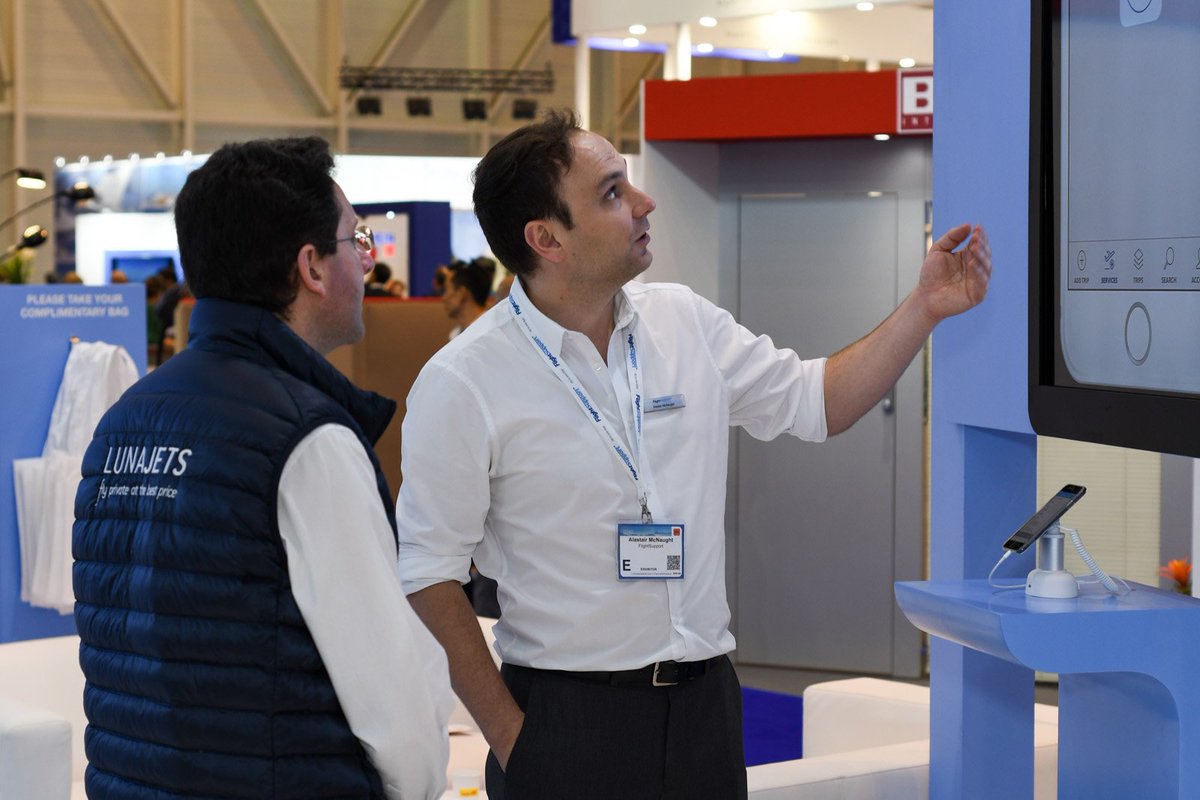 FlightSupportUK's tweet photo. FlightSupport booth at EBACE 2018.
#FlightSupport #Djetops #Aviation #UK #USA #Farnborough #Airlines #Aircraft #Geneva #EBACE2018 #EBACE https://t.co/z4rzcYXwDo