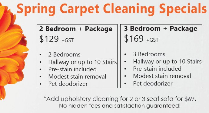 You can still take advantage of our 2018 Spring Cleaning specials, with a minimum of $10 of every cleaning over $100 going to <a href="/KidSport/">KidSport</a> Calgary #SoAllKidsCanPlay. Call today: 587-956-9228 #carpet #upholstery #carpetcleaning