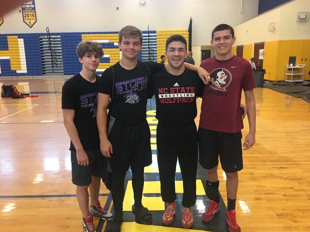 CHSStormNation's tweet photo. Thanks @KowboyWrestling for hosting a great opportunity for guys to get better! @PackWrestle @SEUFireWrestle #CoachDuck https://t.co/Nra4ScZ3gf