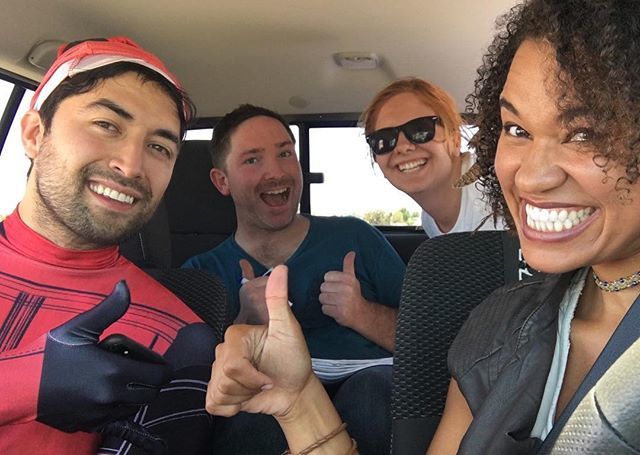 iamveronicaroy's tweet photo. Happy #saturday coming at you from #onset #collaboration w/
#director @voiceoffcamera π₯
#costar @sirsamuels π
.
.
.
#actorslife #actor #actors #film #actress #acting #hollywood #love #producer #photography #artist #onset #director #instagood #movies #fun #movie #art #setlif⦠https://t.co/sBuSpuiYjw