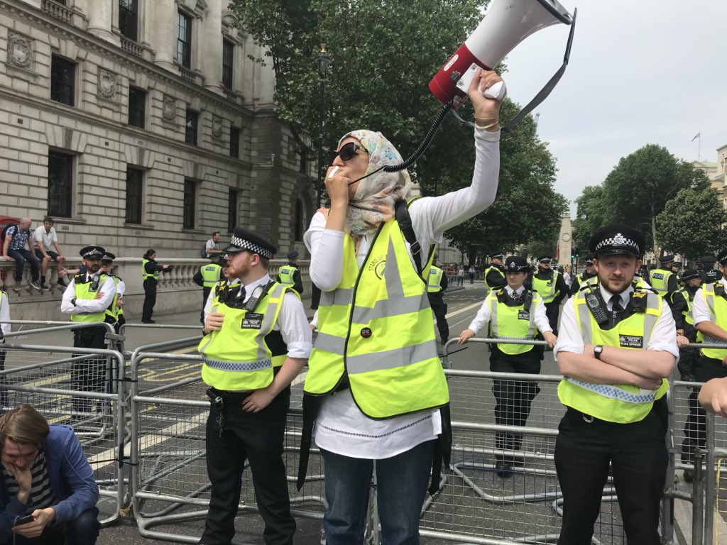 Today is a wake up call for the movement. Around 15000 #racists and #fascists mobilised in #London today for #TommyRobinson We cannot allow these people to build a #racist #Islamophobic and #Antisemitic movement without mass opposition. We have to turn #nopasaran into a reality