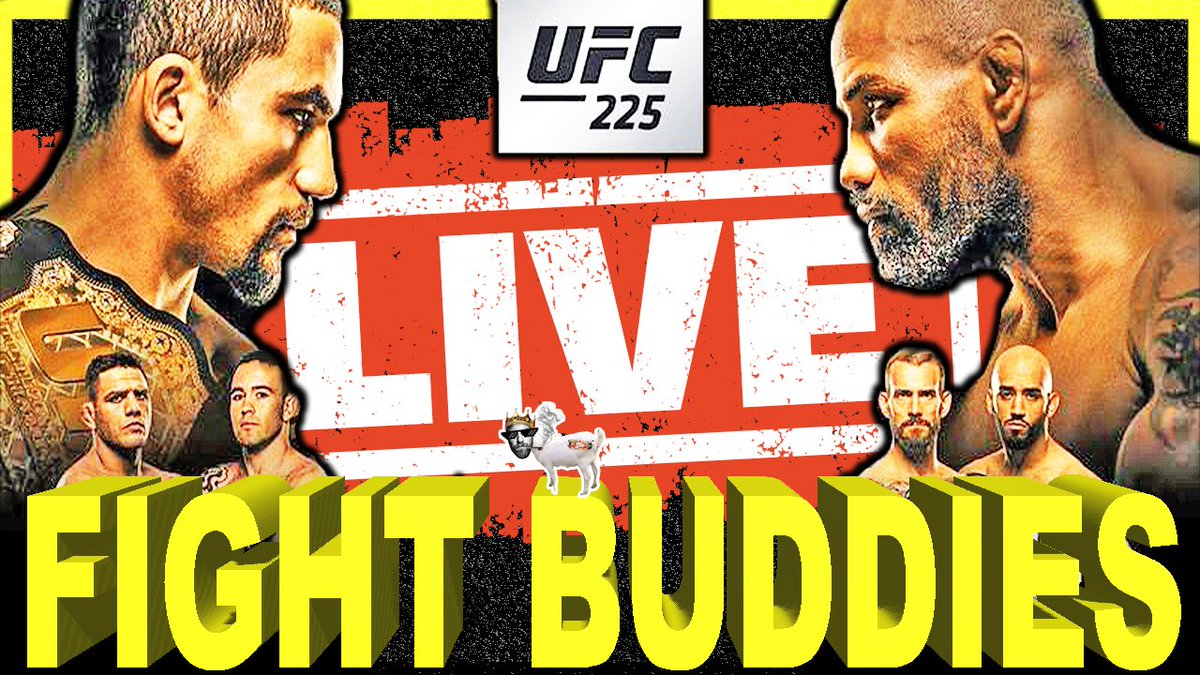 Jessie_B_Mos's tweet photo. 🔥🔥🔥#MMA #FANS! WE ARE #LIVESTREAMING TONIGHT ON @TheMMAholes #YOUTUBE #CHANNEL FOR...

👉 #UFC225 #ROMEROVSWHITTAKER + #COVINGTONVSRDA #LIVE #FIGHT #REACTION #STREAM! 💪😎👊

⬇️ #TUNEIN HERE, AND JOIN OUR #LIVECHAT! ⬇️
https://t.co/qhUnu5s20V https://t.co/cuh8Sw2Ngh