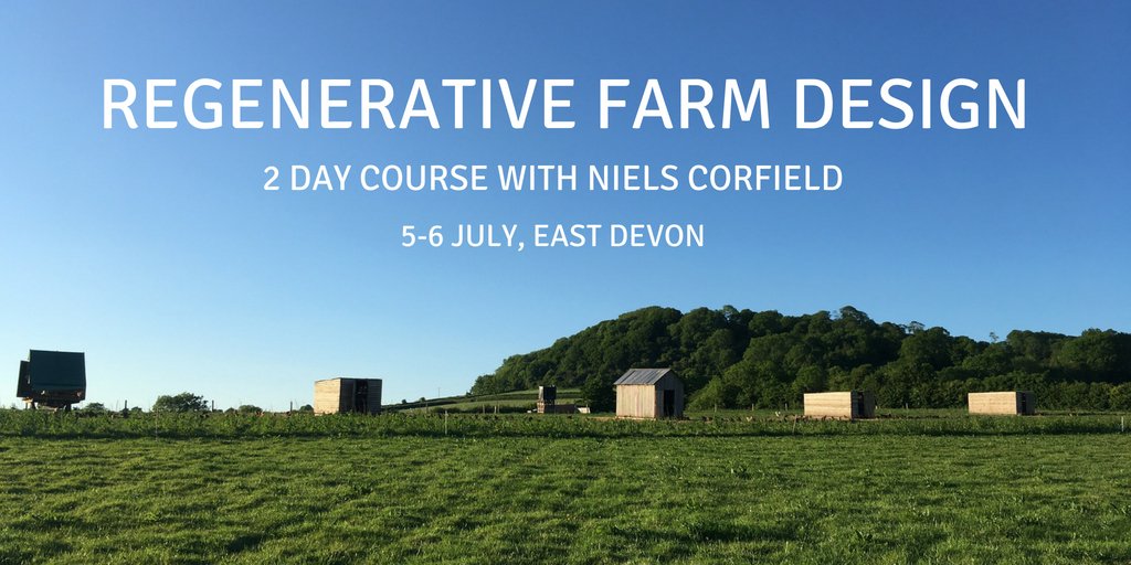 OurFieldProject's tweet image. Learn how to design a regenerative system for your farm or land holding on this course with @niels_corfield. Transition to an ecological mindset, reduce inputs, increase yield and build resilience in your business. More info: buff.ly/2JxVOq6