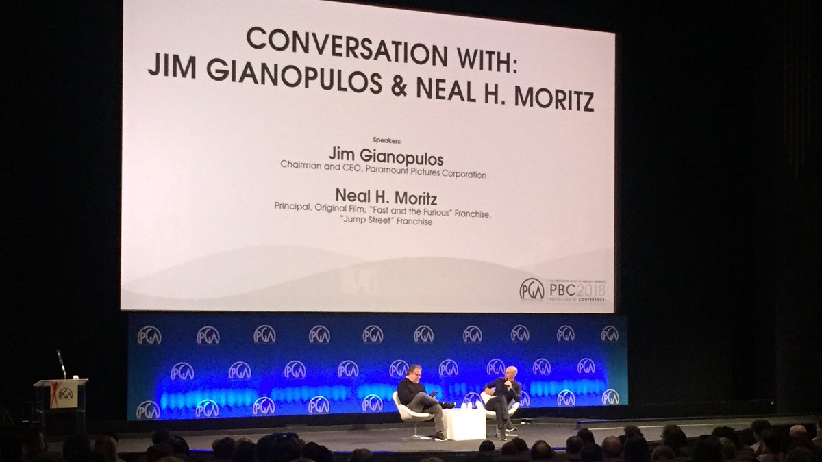 EntConnector's tweet photo. “As a producer, I try to find talent that has a passion that I can support.” Neal H. Moritz, Principal Original Film. #ProducedBy2018 powered by @producersguild https://t.co/bU0IW4gfKG