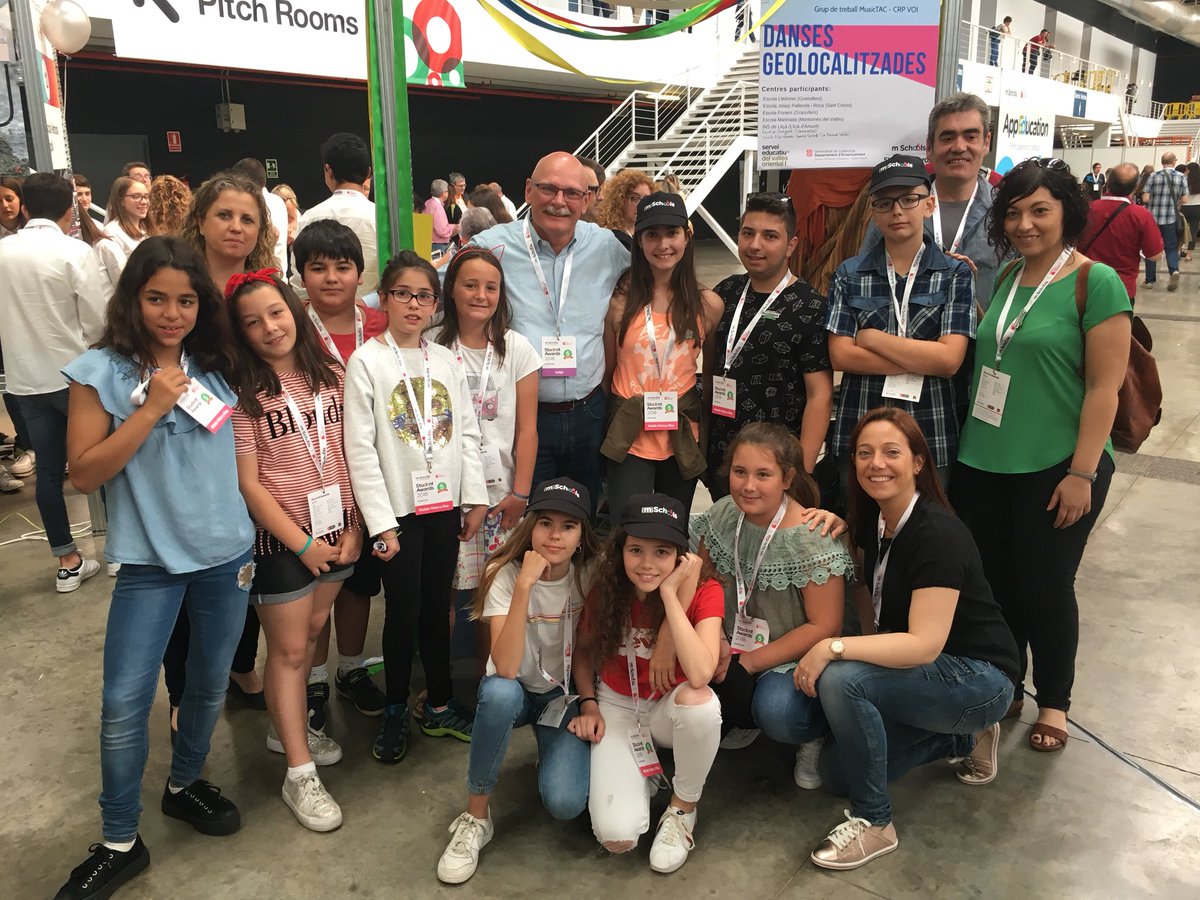 vanesaschool's tweet photo. MusicTAC:GUANYADORS Concurs #mhmap @mSchools_MWC amb Giravoltes del @CRP_Granollers @miquelet_aps #EscolaPallerola #JulioLlorente @EPilarMestres #PedroGarcia #EscolaCongost #AntoniaCampos #EscolaMarinada #RaquelAngulo @InsdeLlica @vanesaschool @escolalledoner @SSTTMVO @dcodina2 https://t.co/A9QFRa0k3E
