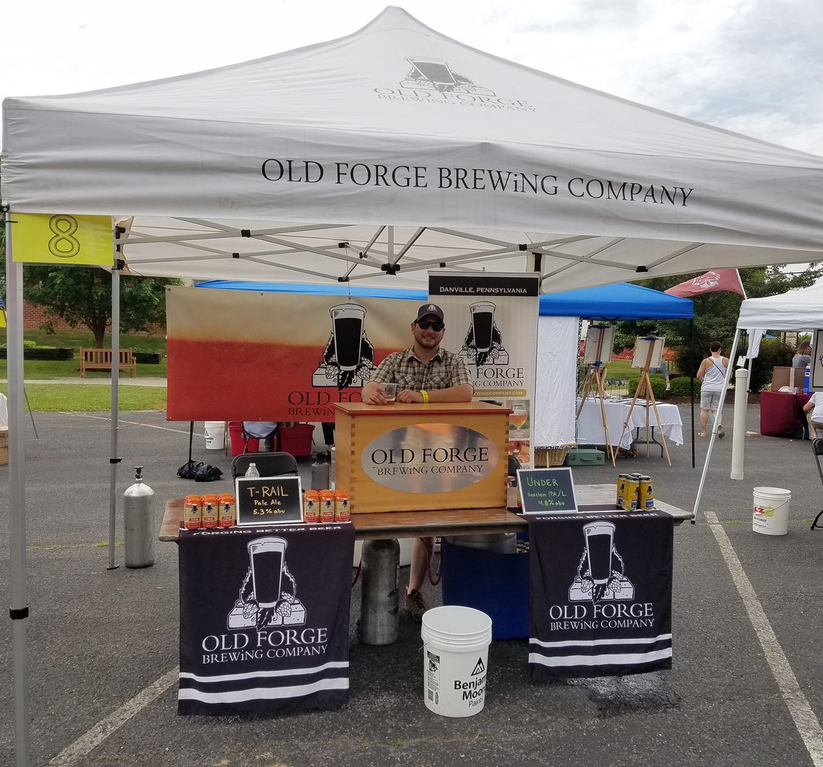 OldForgeBrew's tweet photo. We're all ready for the Milton Brewfest! Stop by and have a beer!
#oldforgebrewingcompany #miltonbrewfest #drinklocal https://t.co/xalxKIat0s