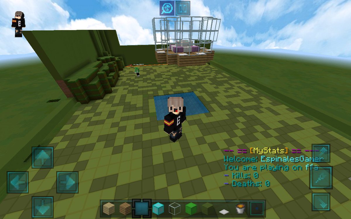 EspinalesGamerL's tweet photo. #MinecraftBuildDay Builder https://t.co/1suelg78Fp