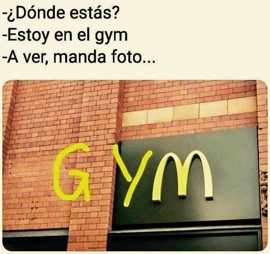 ¿Alguien se siente identificado? 😂😂😂😂😂

ProteinaOnline.com

#Sábado #Mcdonalds #Gym #HumorFitness #Fitness #Shaker #ProteinaOnline #Granada #Natural #Sport #Nutrition #Health #Sport #Bodybuilding #Endurance #Running #Crossfit #Gym #Workout #Whey #WheyProtein #GymFacts