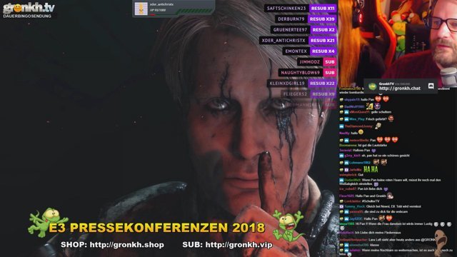 Gronkh's tweet photo. ☆ 9.-12.6. E3-Streams ☆ Heute: 20 Uhr EA, Start 19 Uhr ☆ https://t.co/IwDfGZTxLr [🔗] https://t.co/dkZYOgenoV https://t.co/RxedDvRrzL