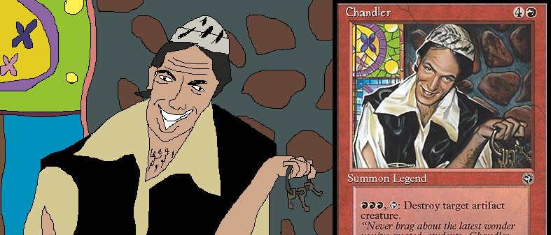 NothingButMunch's tweet photo. @wizards_magic when can i expect a job in the art department? @mtgtradingcards #MagicTheGathering #chandler #liliana #planeswalker https://t.co/Hh5YrlRoSg