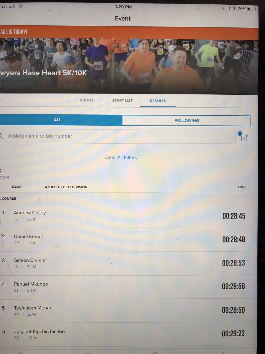 danielkemoi's tweet photo. Many thanks @LHH_10K_DC  Jenny Siler RD &amp; all sponsors for inviting me. Congrats @andrew_colley 1st.  Very happy for my friend &amp; training partner @panuelmkungo 28:58 new PR for him, first time sub 29 in hard road 10km. Loved my @AltraRunning Vanish-r shoes ideal 10km racing flat. https://t.co/sIPSd5dOpK