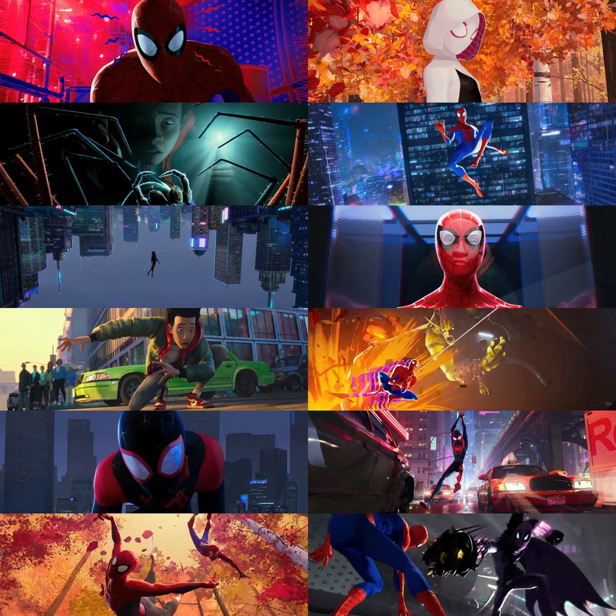 Rotten Tomatoes on Twitter: "The visuals in Spider-Man: Into the #