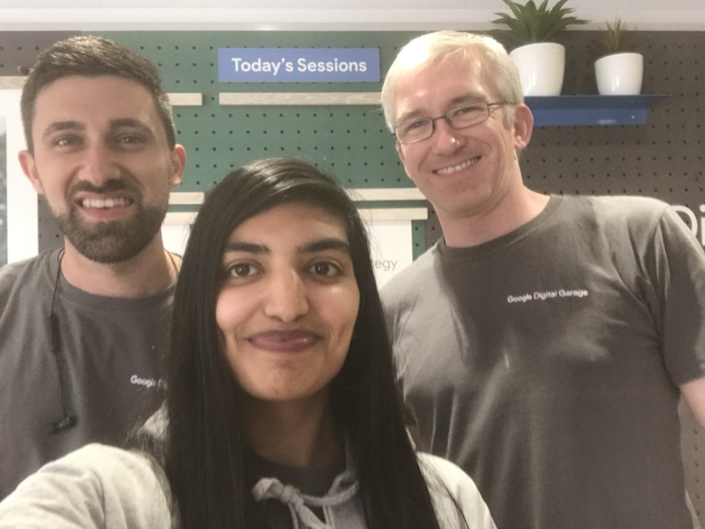 ali_shehla's tweet photo. Today has been a great day with the @GoogleUK #DigitalGarage team in #Manchester @GVentisei @philipmmcdowell another busy day. https://t.co/FwzrbKkqhG