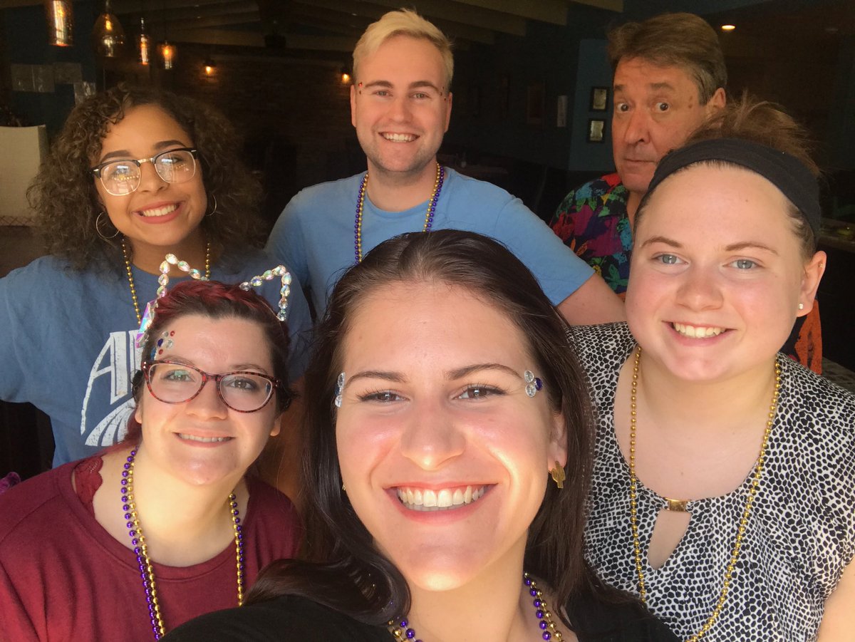 AcadiaPhilly's tweet photo. Half of the team waiting for everyone! Come say hi at @AcadiaPhilly! Love to all! #love #crawfish #NewOrleans https://t.co/HVoHqouoJT