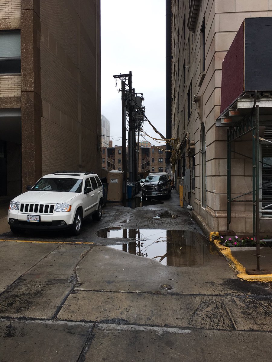 Ran into a celebrity today (the hat and glasses didn’t fool me Oprah). She was impressed with my skills backing up a trailer between two high rise buildings.