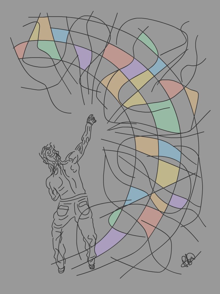 HalNymen's tweet photo. " Casting The Rainbow "
 
 #casting #rainbow #singer #shaman #rockman #portrait #concert #pride #drawing #graphic #enchant #pridemonth #prideweekend #prideweek #art #artist #instaart #modernart #contemporaryart #contemporaryartist #HalNymen #HalnyArt #Halny https://t.co/JhAXkPVShj