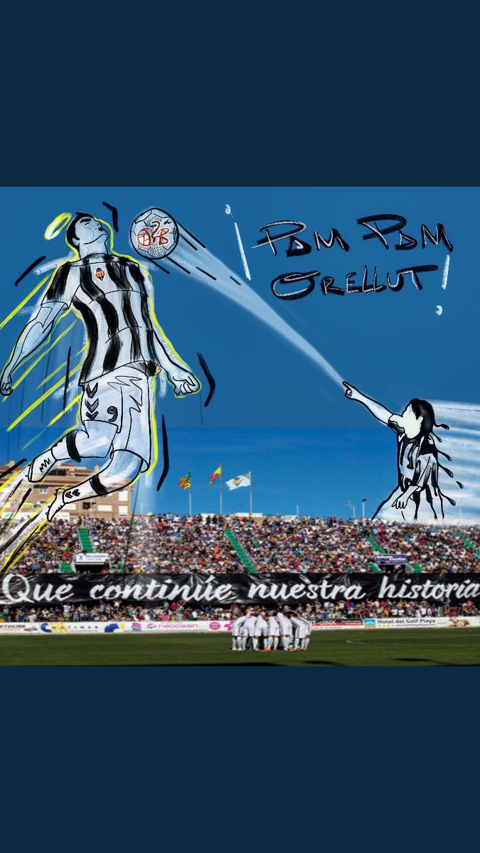 davidcubillas's tweet photo. Estamos listos!!! Y con ganas!!!Mañana "La Final" en Barcelona!!!! 💪🏼💪🏼⚽️⚽️⚫️⚪️⚫️⚪️ ((( 📷 by @EdgarDelgado89 ))) @CD_Castellon https://t.co/J3J1cewcDO