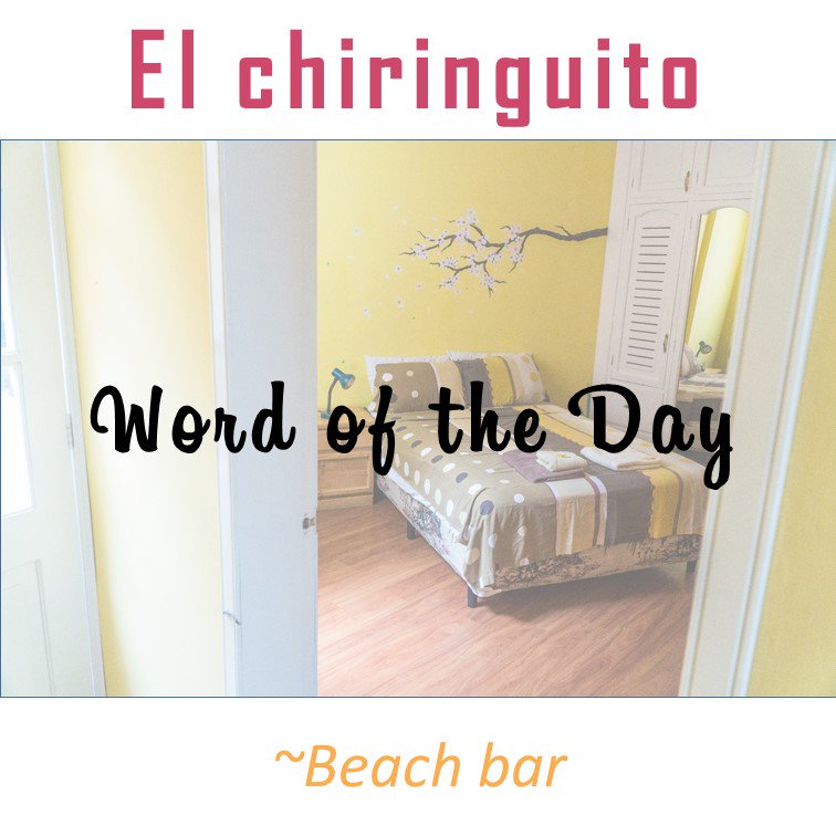 Check out the Spanish Word of the Day! Comment an example sentence using this word. Let's see who is the most creative 😉🤓