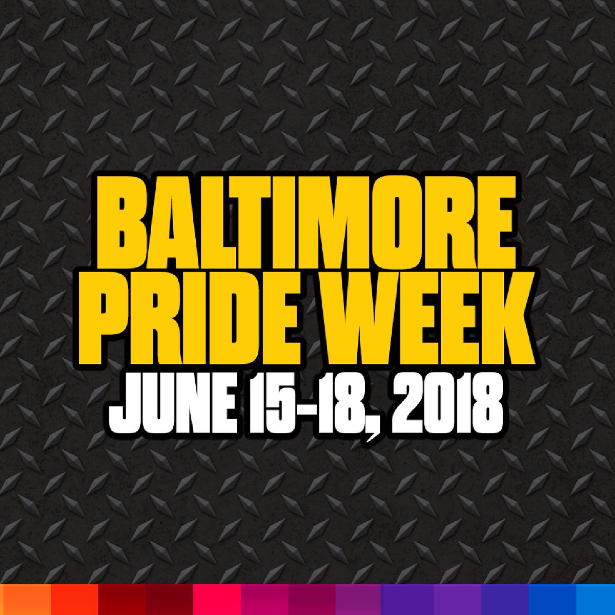 drilldosextools's tweet photo. ATTENTION BALTIMORE LGBQT+ COMMUNITY, ALLIES AND HUMANS ALIKE: Exactly 6 days from now, it'll be Pride Week in Baltimore! https://t.co/3HUHi787RX