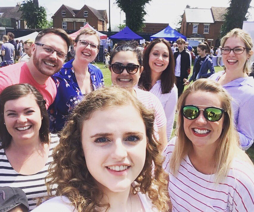 avenue_acapella's tweet photo. Lovely day at the RBH league of friends summer fete in Tilehurst. Cat was interviewed for the RBH hospital radio. Also got to practise  chasing cars for a wedding late in the month #smashedit

#tilehurst #acapella #summerfete #chasingcars #squadselfie #saycheese #hospitalradio https://t.co/yPxGcKpevf