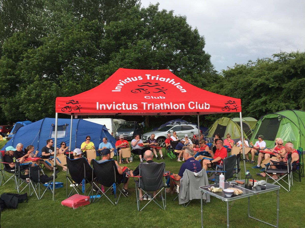 Pre-race nutritious meal of Dominoes! #serioustriathletes #cotswolds113