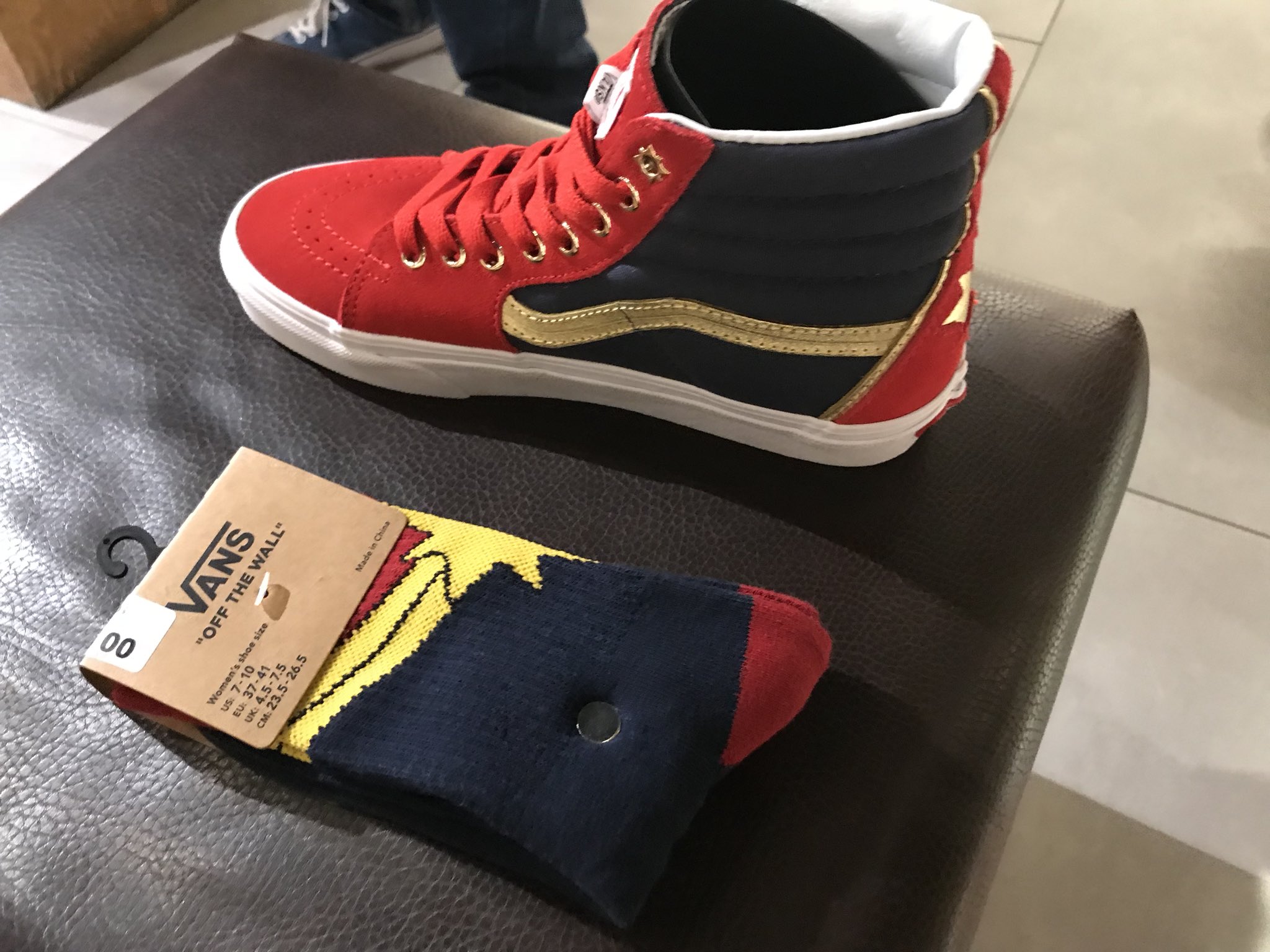 captain marvel backpack vans