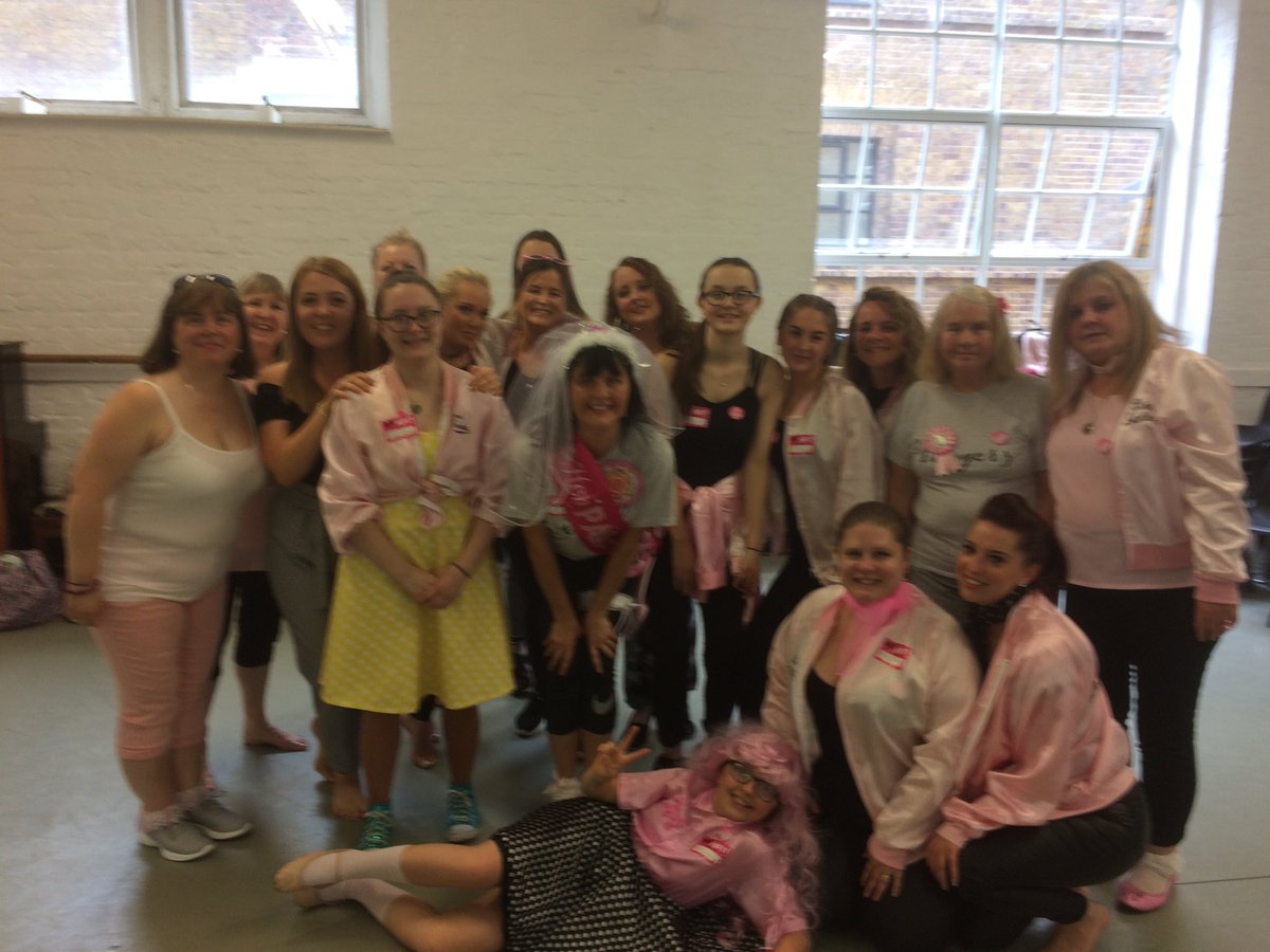 ClaireCheerCo's tweet photo. @chelseadoherty8 #Grease is the word for Angela's #hendo What a fab group! Congrats to you &amp; your wonderful family #london @CheerleadingCo https://t.co/9v0HEhTsFS