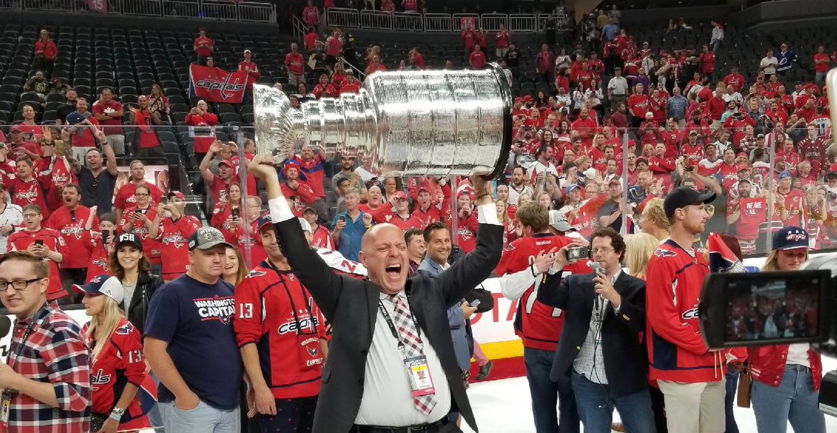 FlareThaRebel's tweet photo. #CapsCali trips brutal for @Capitals but I loved staying up past 12AM w/  @WaltonCaps on air. John, you even took time to meet @lwstuff and I in San Jose when we did a full #CapsCali road trip. Thanks for leading us thru highs &amp; lows, so happy to see you raise the Cup. #ALLCAPS https://t.co/mDxTnEHgJ9