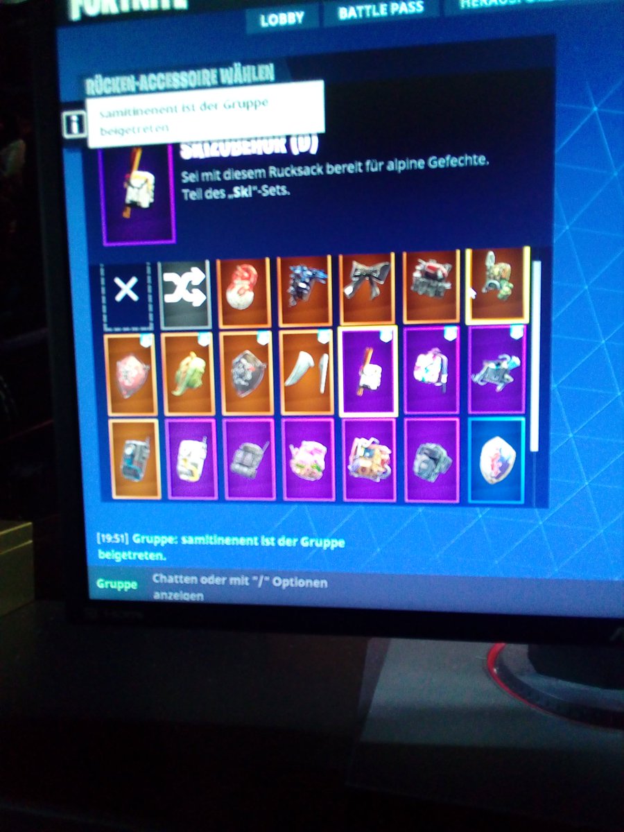 RetakeClan's tweet image. -Verkaufe einen Fortnite Account
-50€
Interesse? Dann schreib mir eine DM(weitere Bilder per DM)