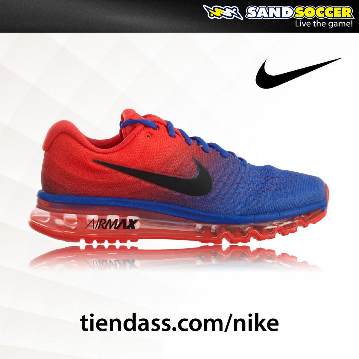 SandSoccerStore's tweet photo. Perfectamente diseñadas con soporte y transpirabilidad justo donde las necesita, las zapatillas de running Nike Air Max 2017 para hombre cuentan con una parte superior Flymesh combinada con la amortiguación. 

Ref: 849559-402

https://t.co/vgJpNLIPFe https://t.co/ezsAAazsSp