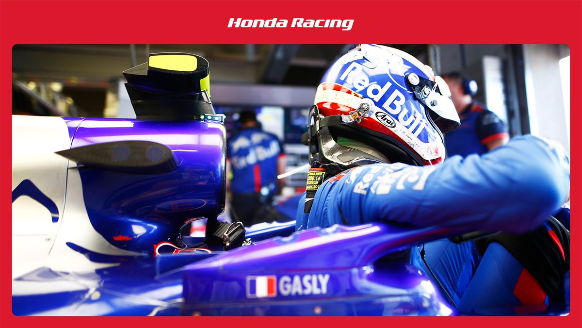 Honda Racing F1 Update An Encouraging Fp3 For The Team However Right At The End Pierre Reported A Loss Of Power With Such Short Time Before Qualifying We Ve Swapped