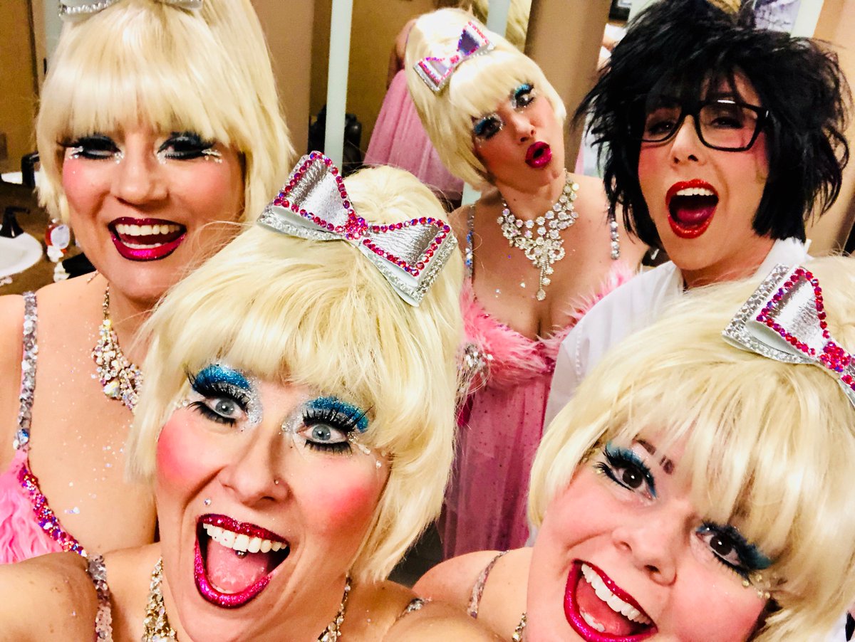 CheesecakeBrlyQ's tweet photo. LOVE and GRATITUDE from The Cheesecake Burlesque Revue to the @burlesquehall!!! THANK YOU so much to the Producers, Crew, Volunteers, Staff, Audience and all of the other performers at the Tournament of Tease, what a wonderful experience!  #BHOF #BHOF2018 #TournamentOfTease https://t.co/zQf58yrFzO