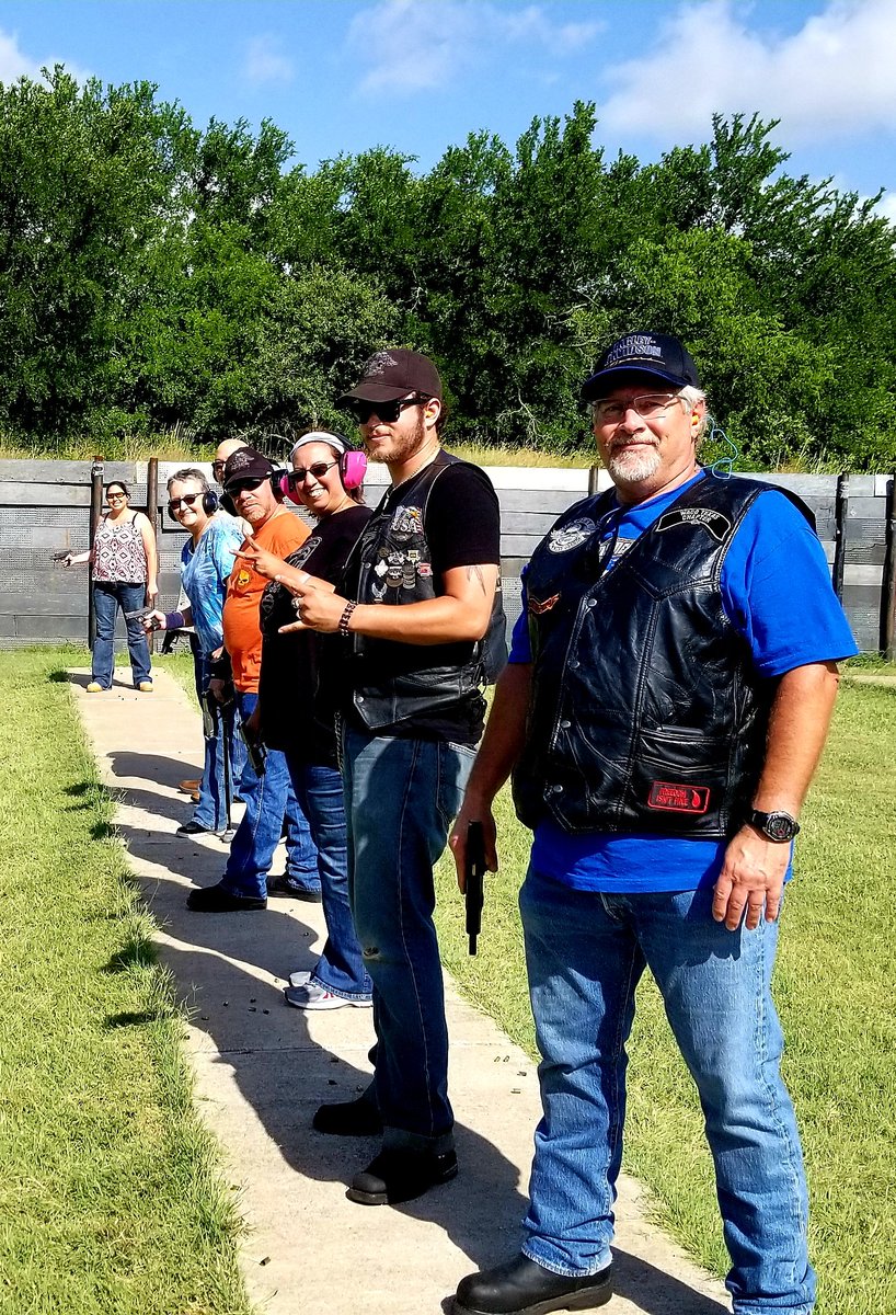 hdwaco's tweet photo. We had a great time at the Range Ride this morning! #wacohogchapter3668  #2ndamendment #ridetexas #hdwaco #webersshootingsports https://t.co/spnGeSVJyZ