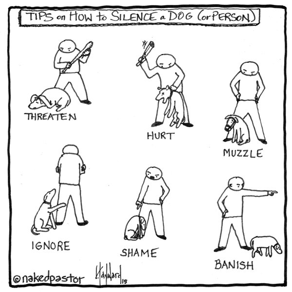 nakedpastor's tweet photo. Tips on How to Silence your Dog or a Person
"All of these methods have been used on me, and all of these methods are being used today to silence people."
READ MORE -->
https://t.co/J5SQNtgL0G https://t.co/RDgACAksM8