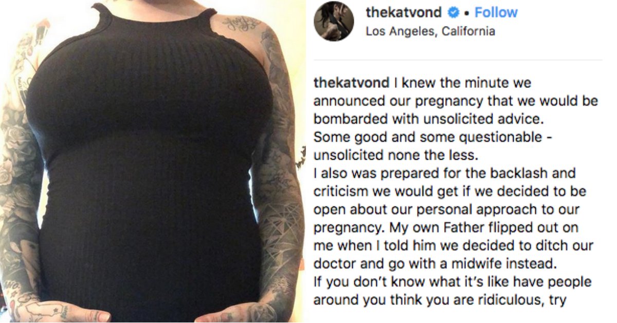 Udveksle brydning elleve someecards on Twitter: "Pregnant Kat Von D comes out as an anti-vaxxer.  People aren't pleased. https://t.co/rgvg6uw9X5 https://t.co/Qwt1NOcFB6" /  Twitter