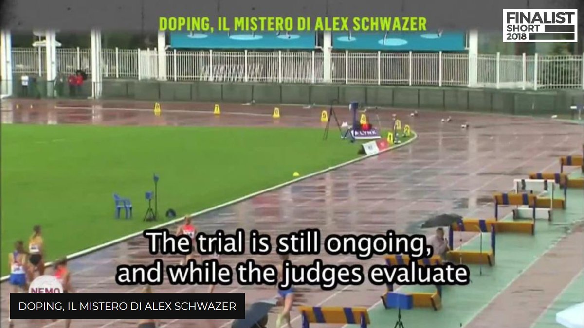 gijn's tweet photo. 2018 @DIGawards Best Short Film winner: Doping: Alex Schwazer’s Mystery. "The film represents an admirable attempt to give an overview of the #AlexSchwazer controversy and focuses on the key questions that eventually will require answers." @emanuelepiano https://t.co/GETRoMaD9D https://t.co/Ax8pdvymTS