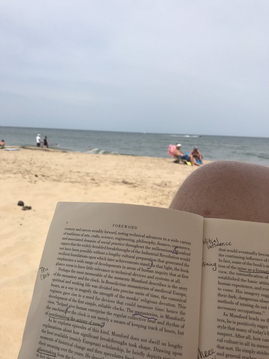 Joab_Jackson's tweet photo. βFor the clock is not merely a means of keeping track of hours, but of synchronizing the actions of men.β #LewisMumford on monastery #TimeKeeping #TechnicsAndCivilization https://t.co/uwdhiSjyk2