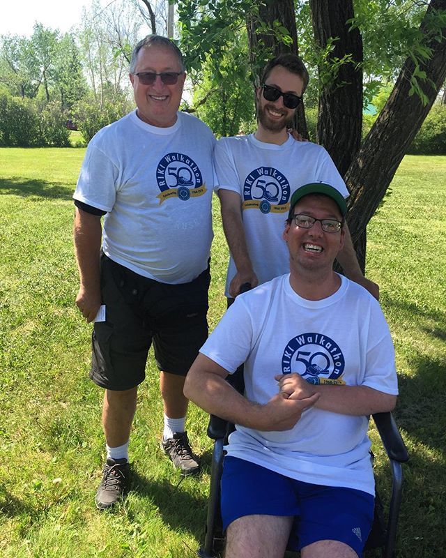 For many, the RIKI Walkathon is truly a family affair. Kyle Danylyshen was the RIKI Ambassador in 1985 and returned with his family to celebrate the 50th! He joins us again today with his father Larry and his brother Keegan. When asked what it was like b… ift.tt/2Hx8okp