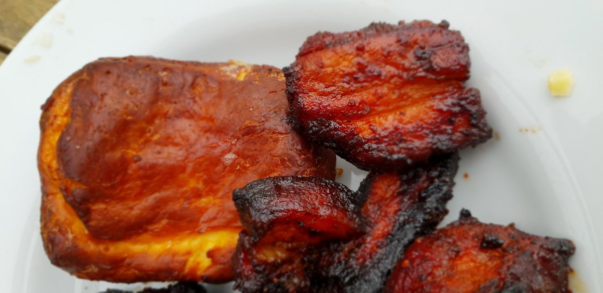 mrtbourne's tweet photo. Oak smoked burnt ends with house @devonwoodsmoke rub and smoked halloumi #ukbbq #harpenden #tongmaster https://t.co/46IrptB7m5