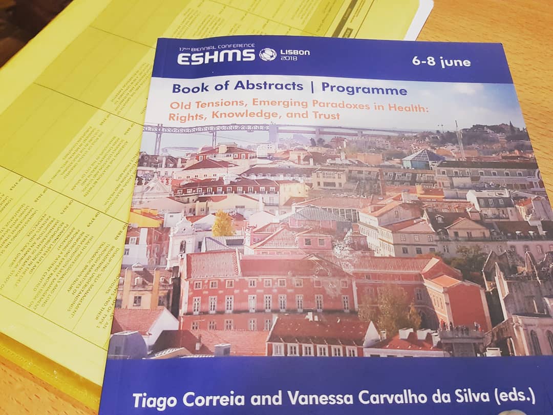 DrEmilyNicholls's tweet photo. Enjoyed  the European Society for Health and Medical Sociology conference in Lisbon this week #eshms2018 #eshms https://t.co/iomJDbU5DR